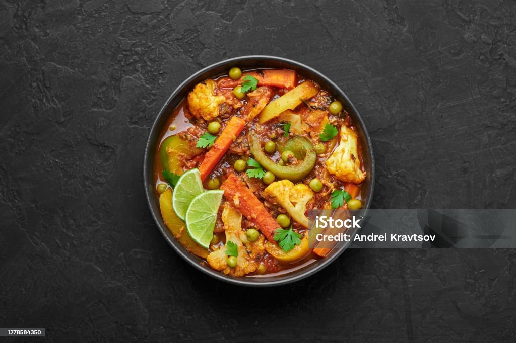 Mixed Vegetable Curry.