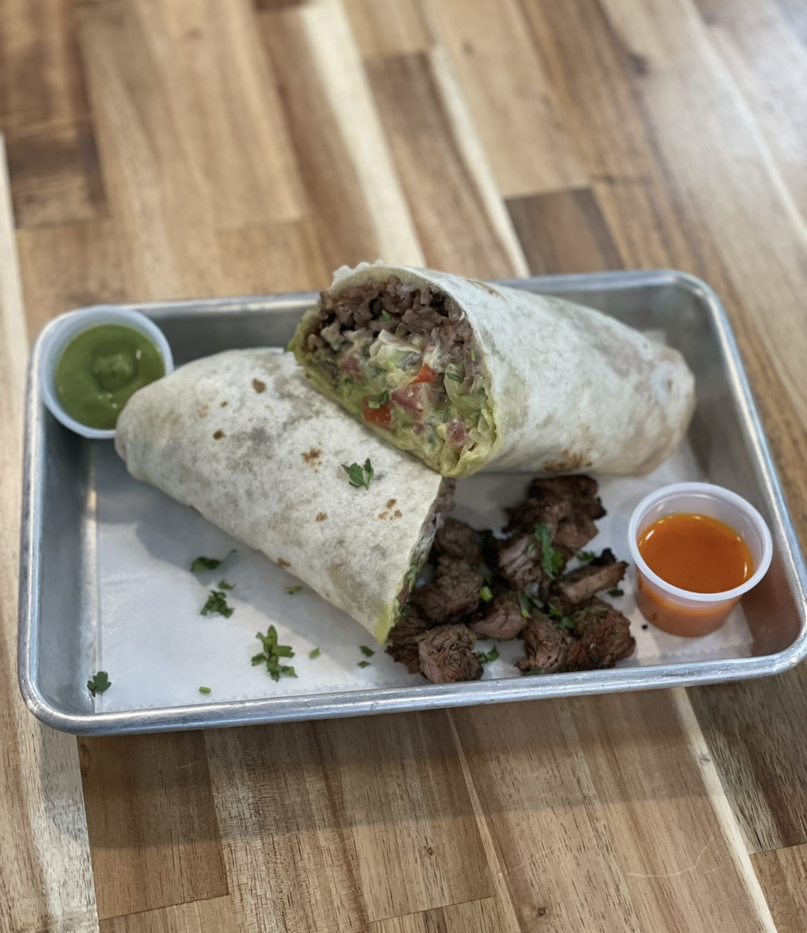 La Fonda St Burrito - Steak.