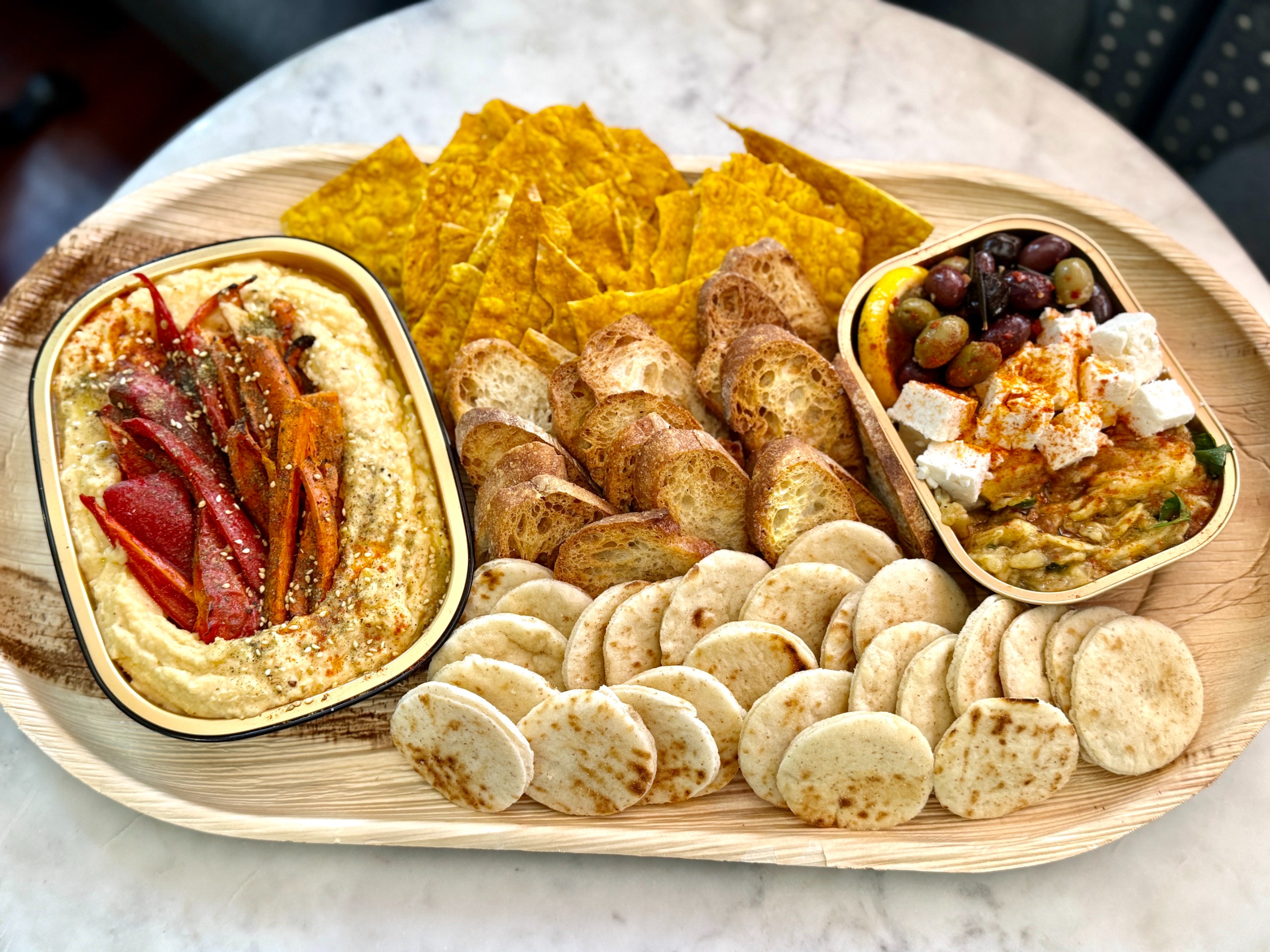 Et al Mezze Plate.
