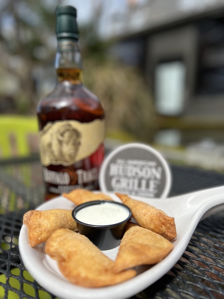 Buffalo Chicken Empanadas.