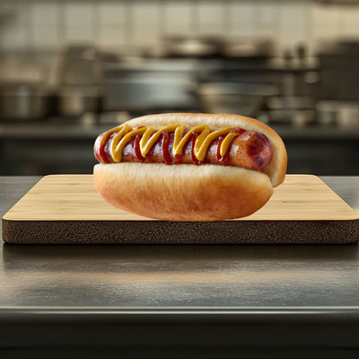 Jr. All American Hot Dog.