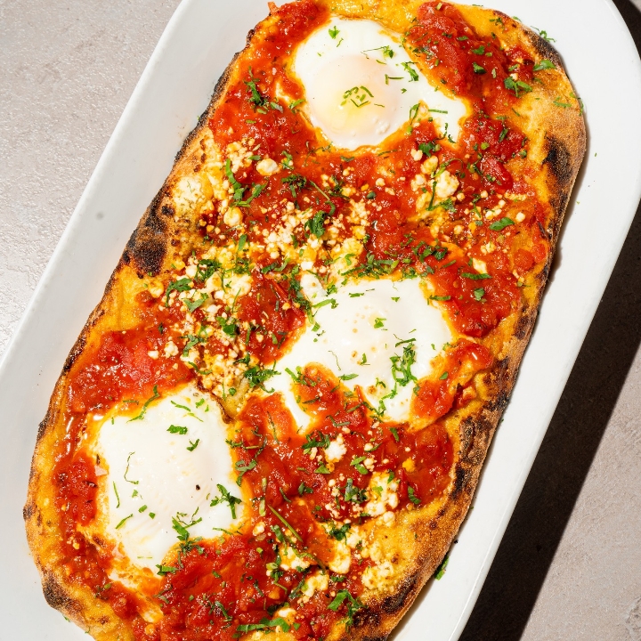 Shakshouka Pinsa.