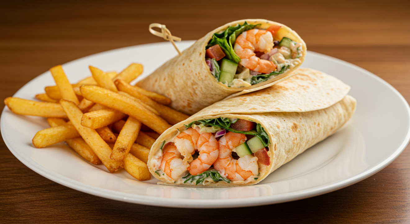 Shrimp Wrap.