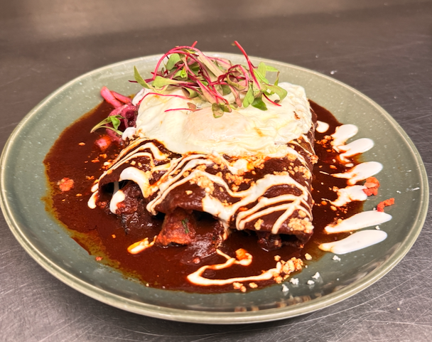 Breakfast Enchiladas.