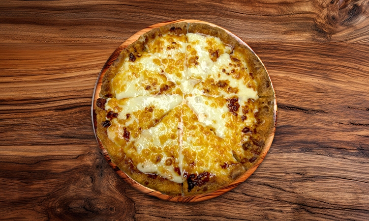 Large Four Cheese Pizza 14(Greek Style).