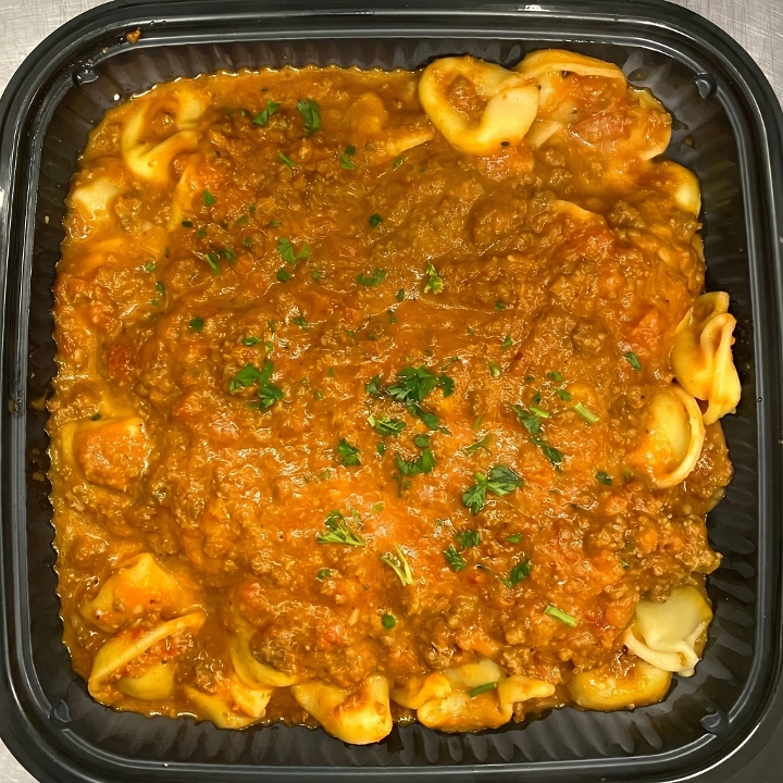 Tortellini Bolognese Dinner.