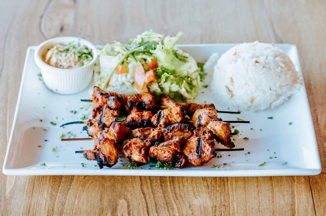 Beef Shish Kebab.