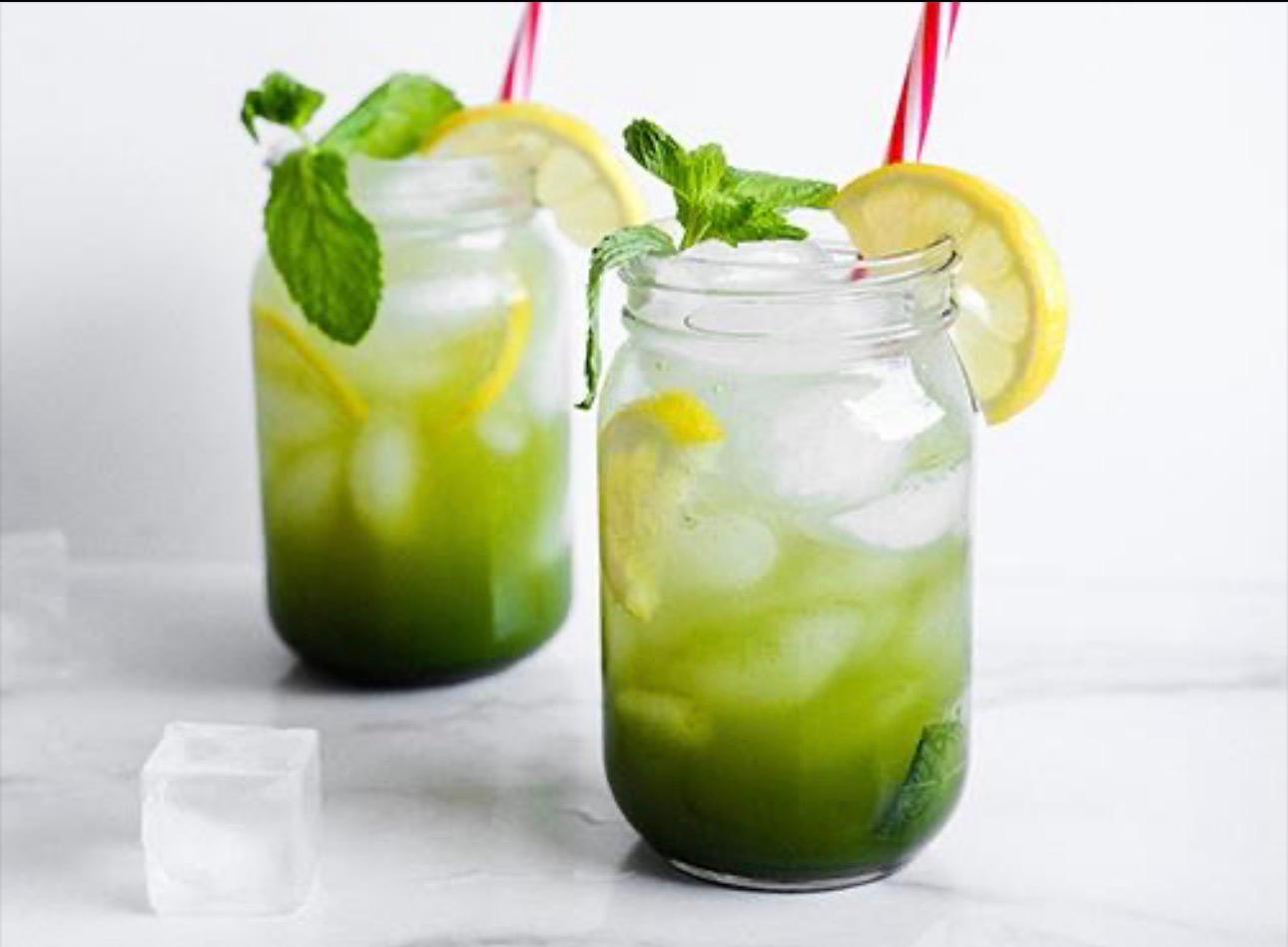 MATCHA LEMONADE.