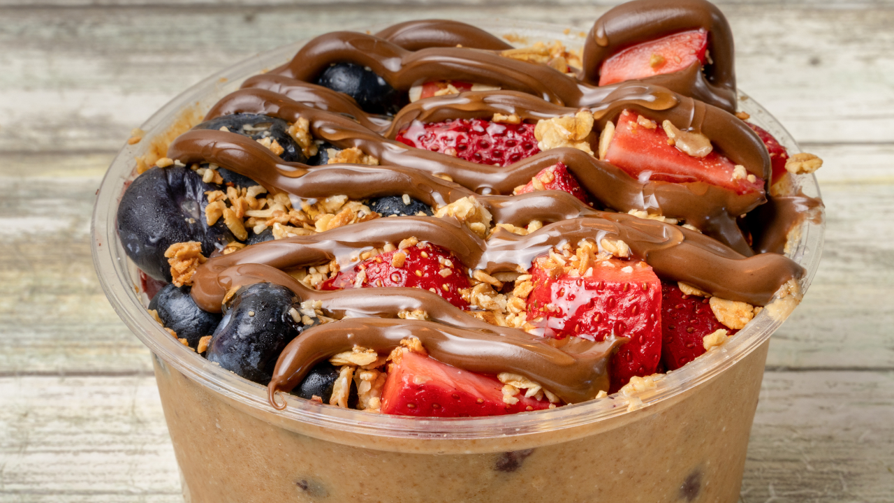 Berry Acai Bowl.