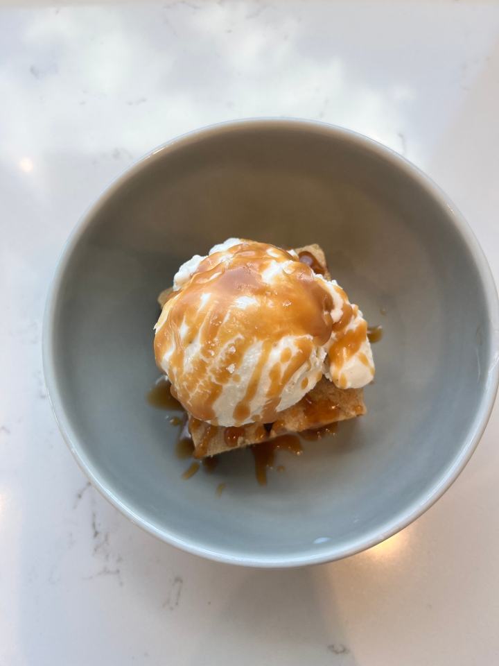 Toffee Crunch Blondie.