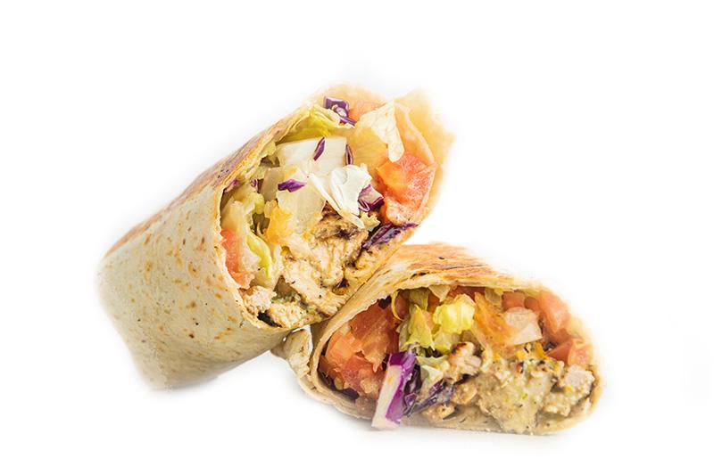 OMG! Spicy (Grilled) Chicken Wrap.