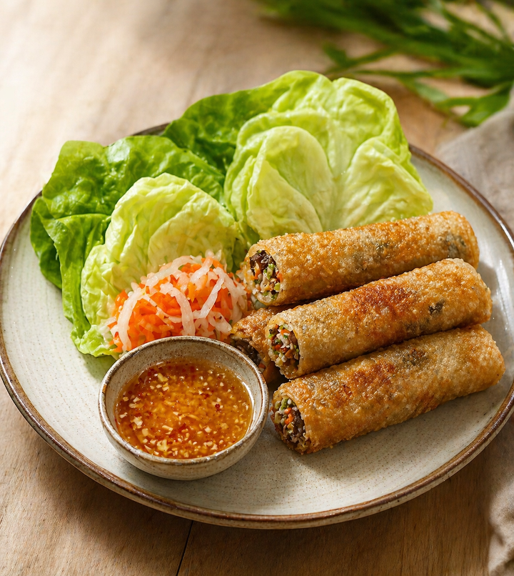 Lemongrass Spring Rolls.