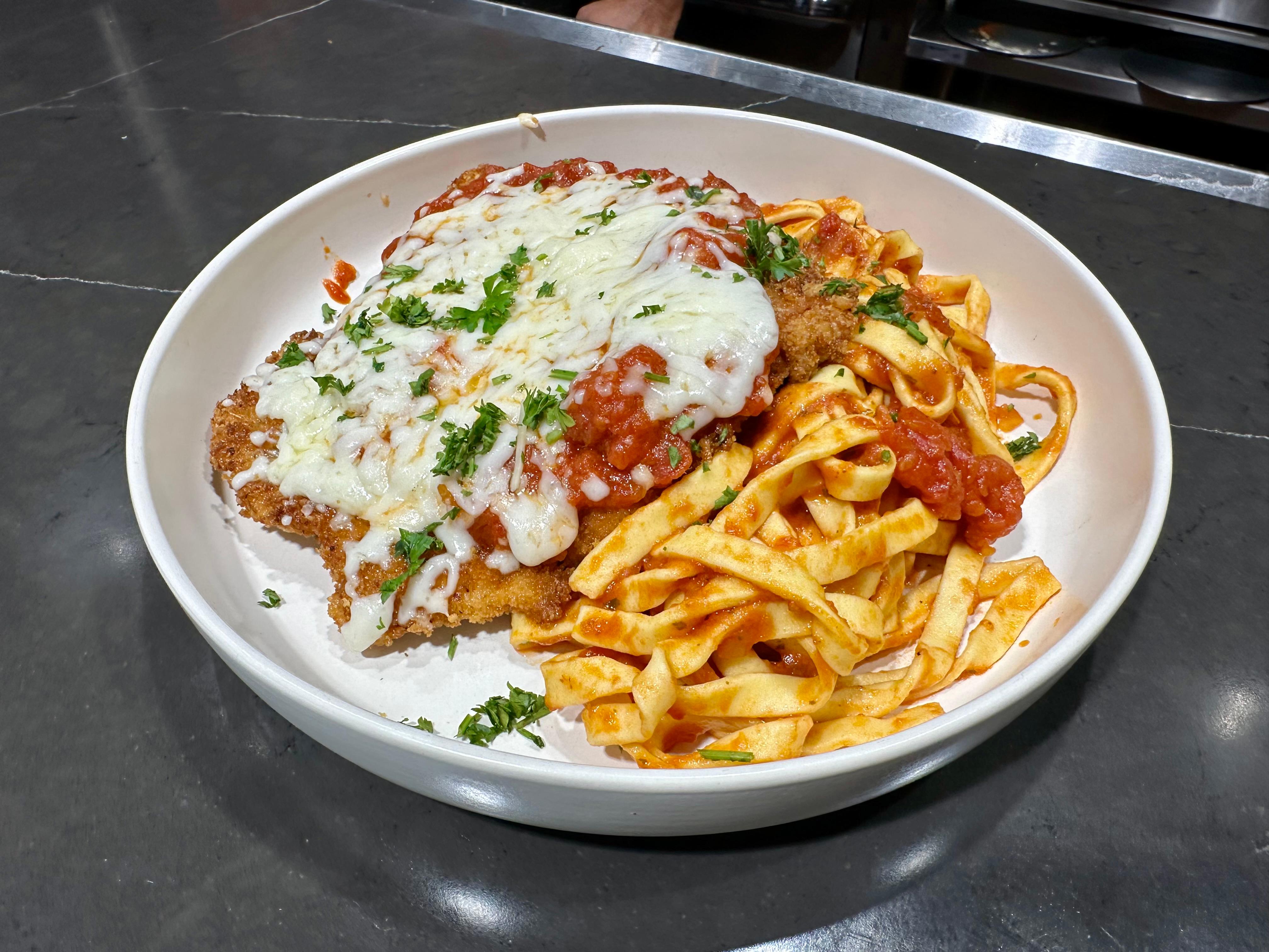 Chicken Parmesean.