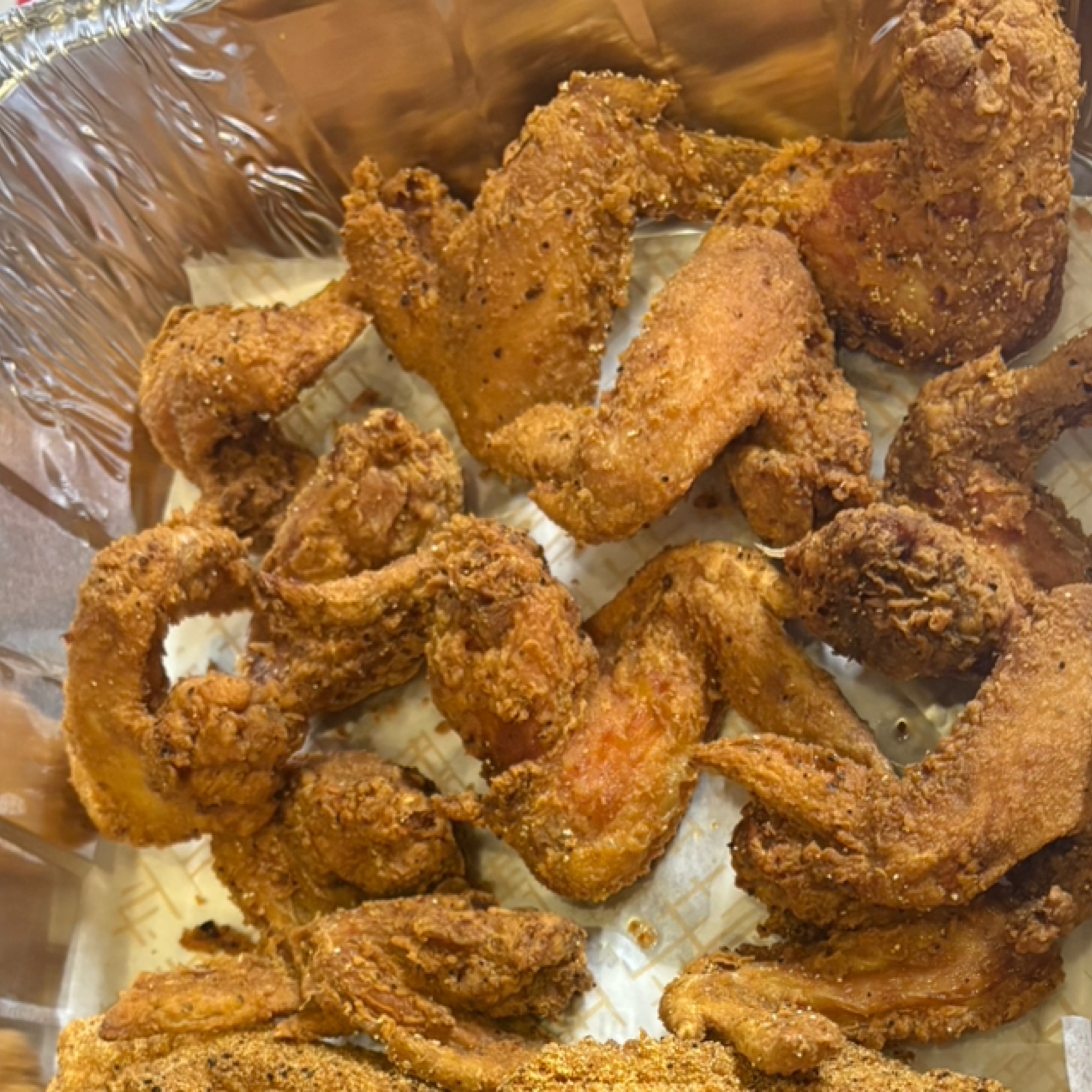 Fried chicken.