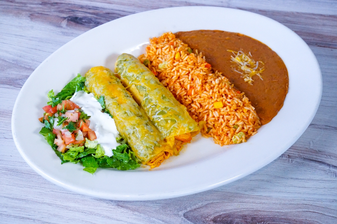 Enchiladas Platter.