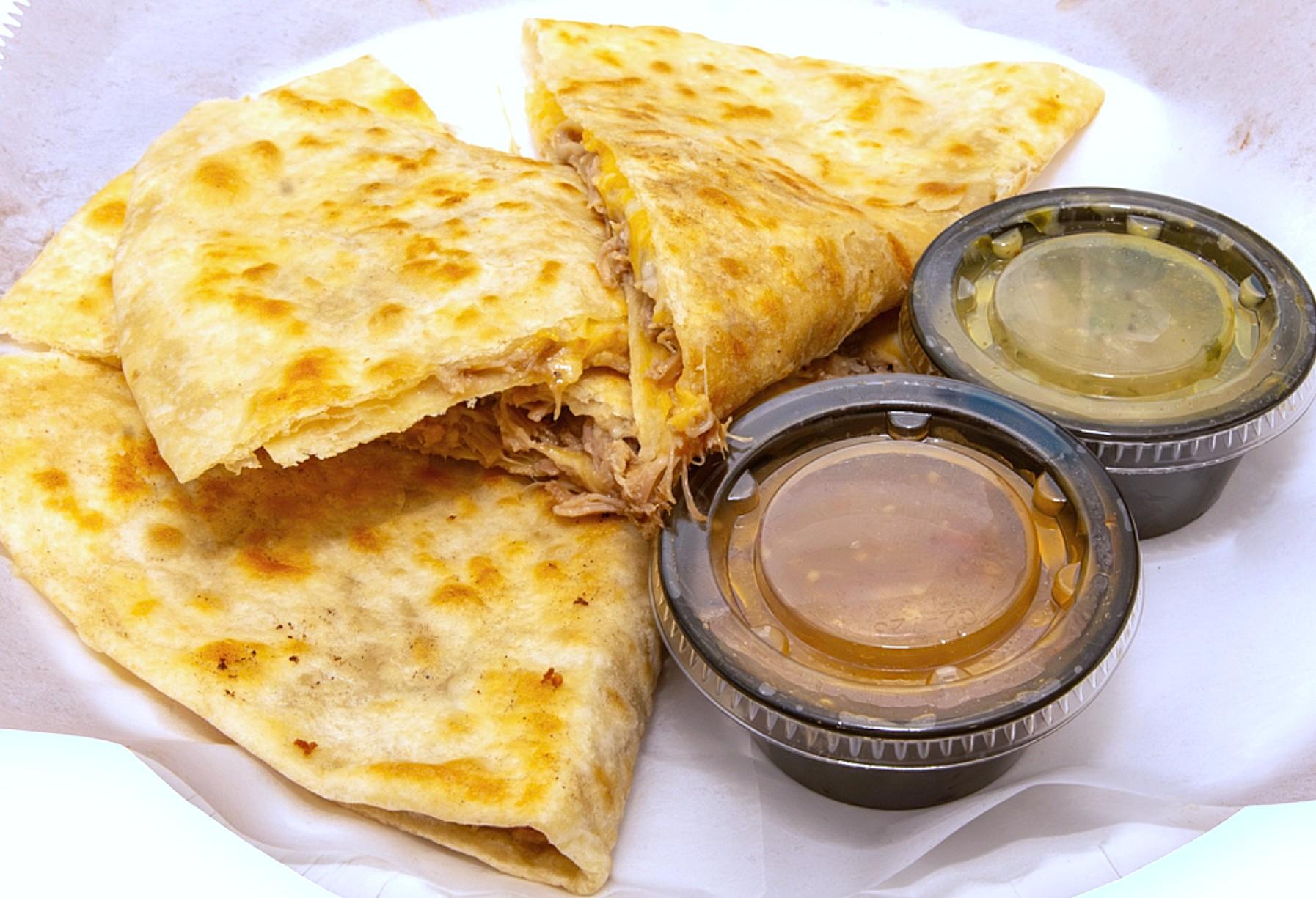 Smoky Porky  Quesadilla.