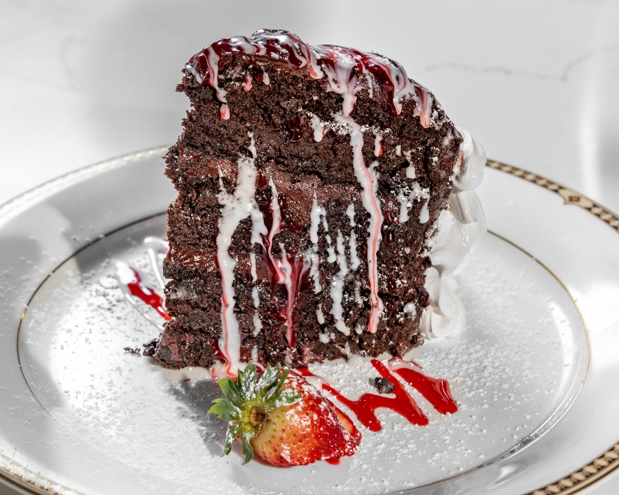 7 Layer Chocolate Cake.