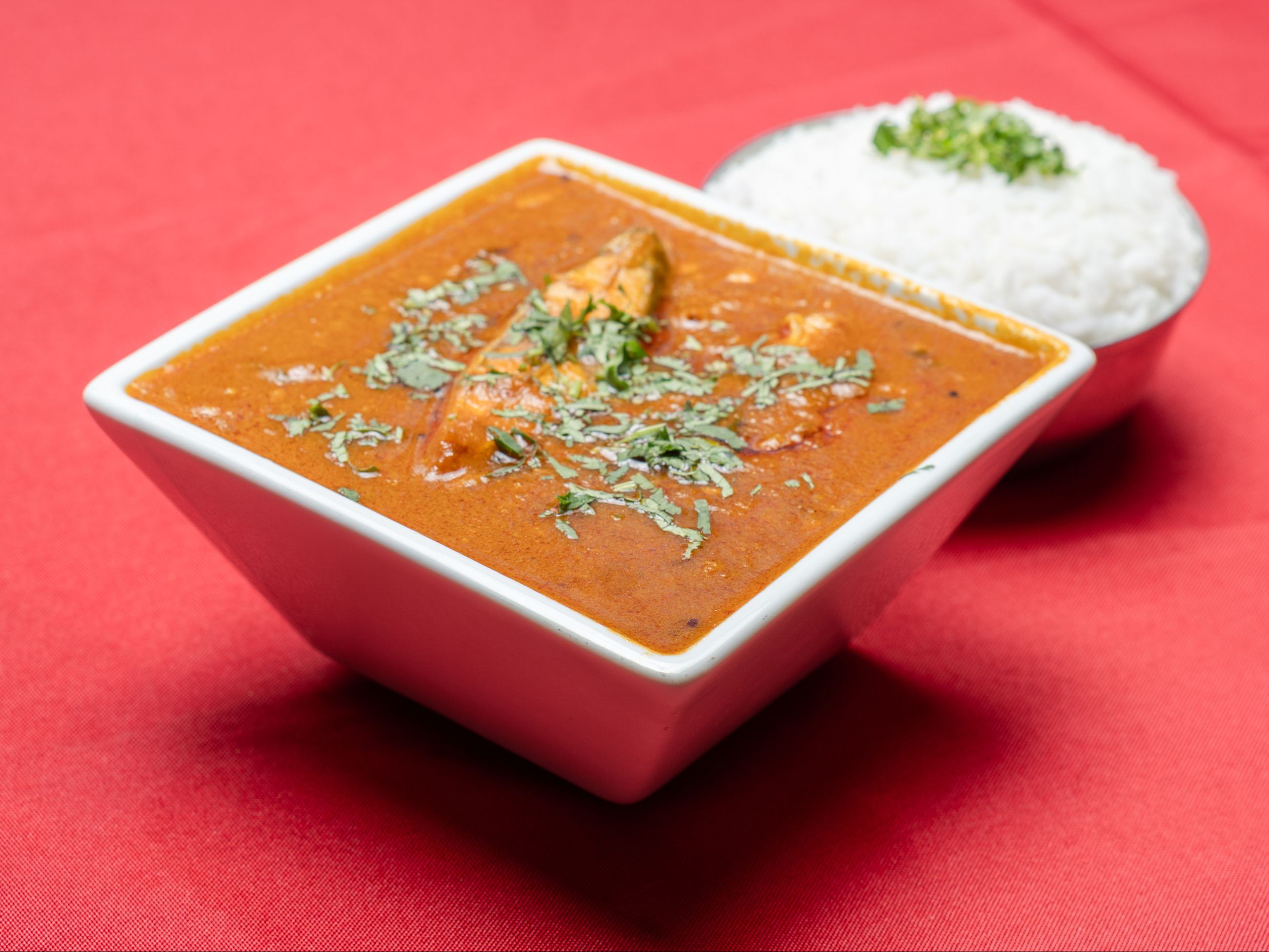 *Chettinad Fish Curry.