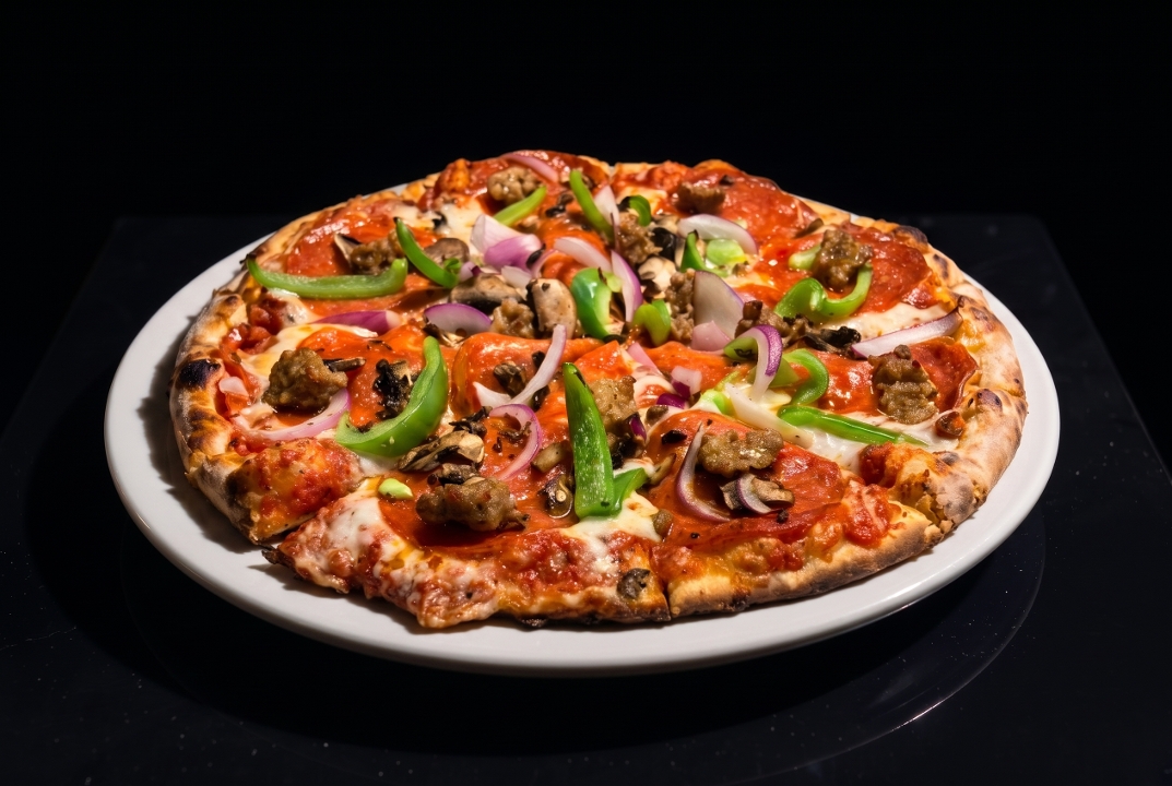 12 in A Train Pizza.