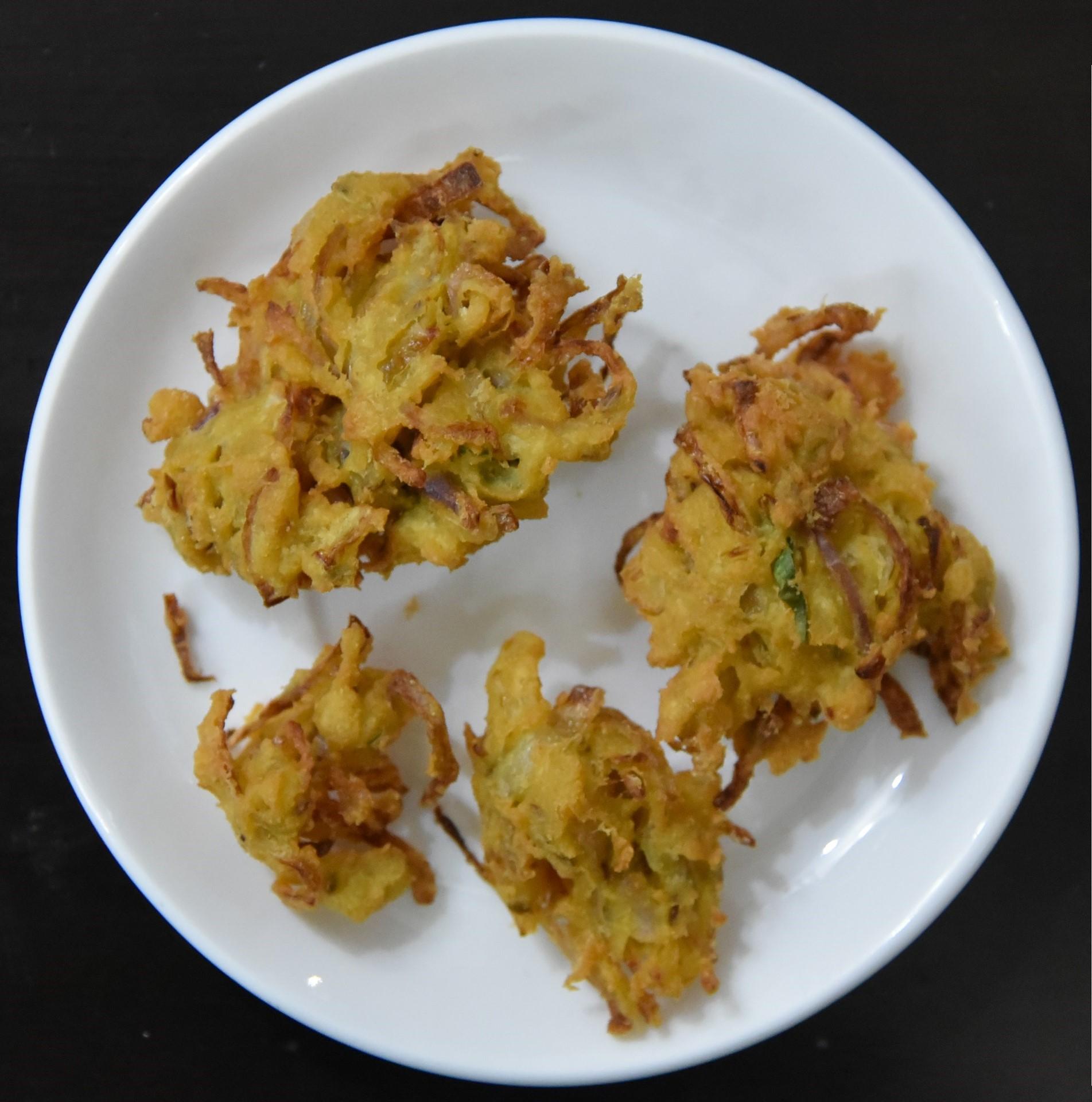 Pakoras.