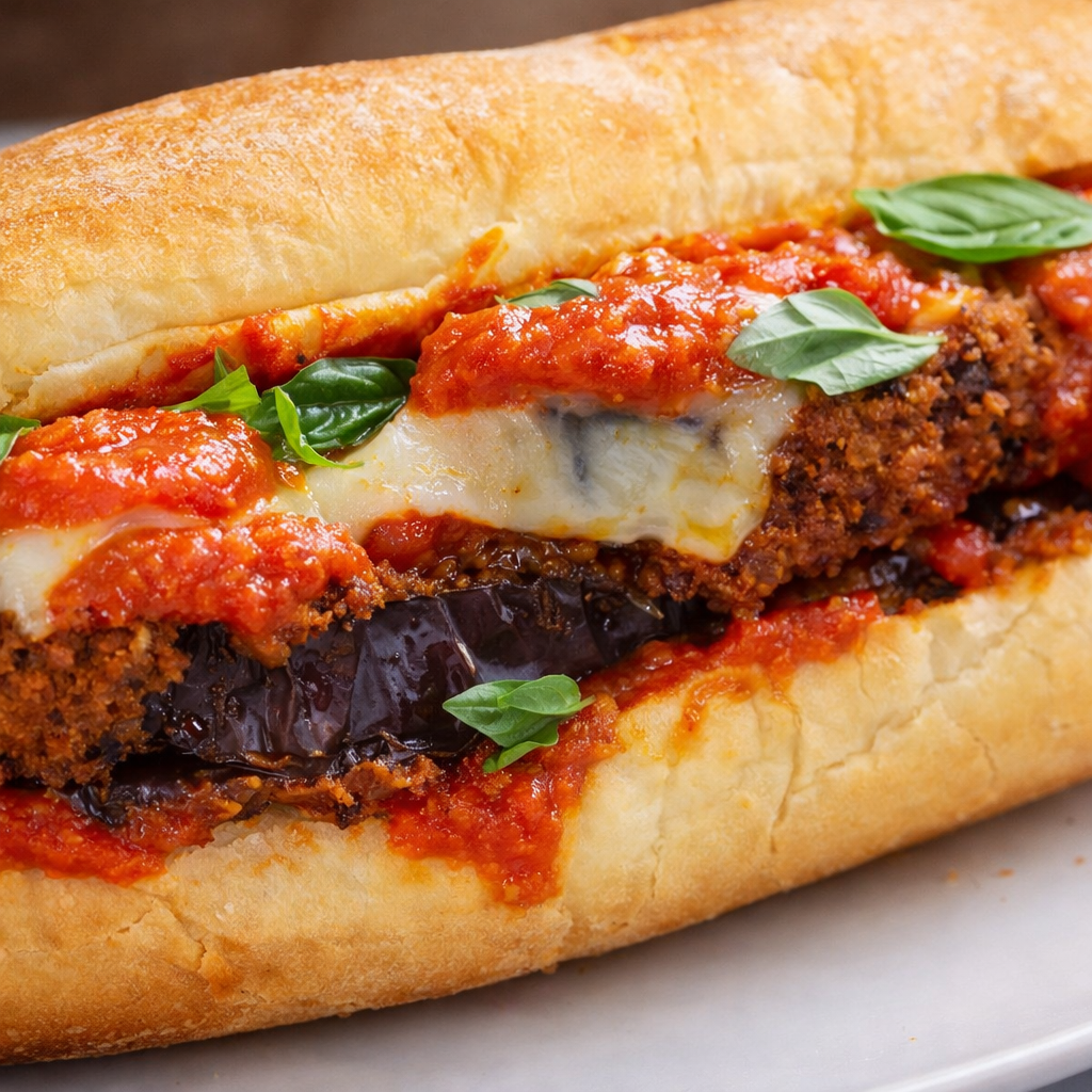 Eggplant Parm Sub.