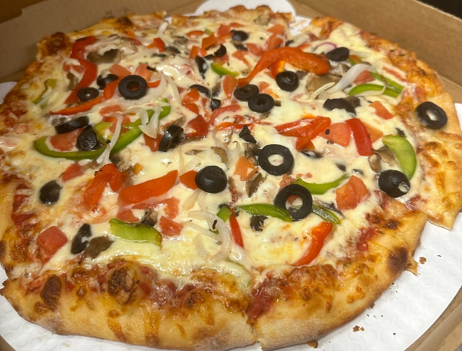 Vegetarian Pizza.