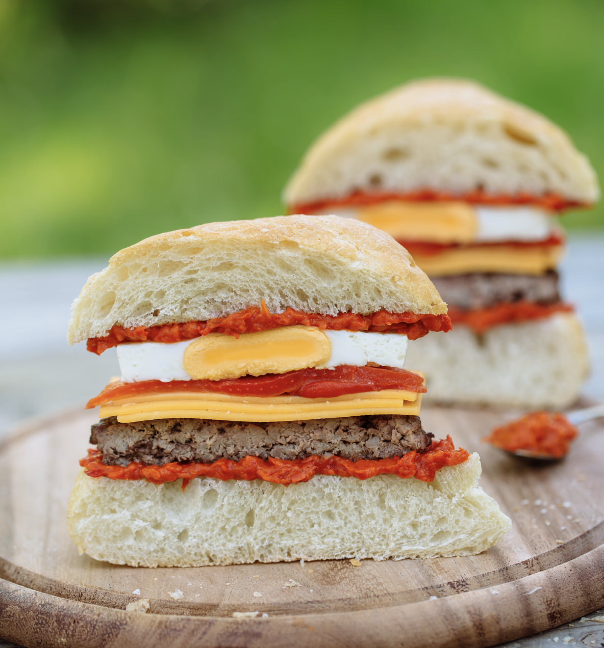Sausage Egg Ciabatta.