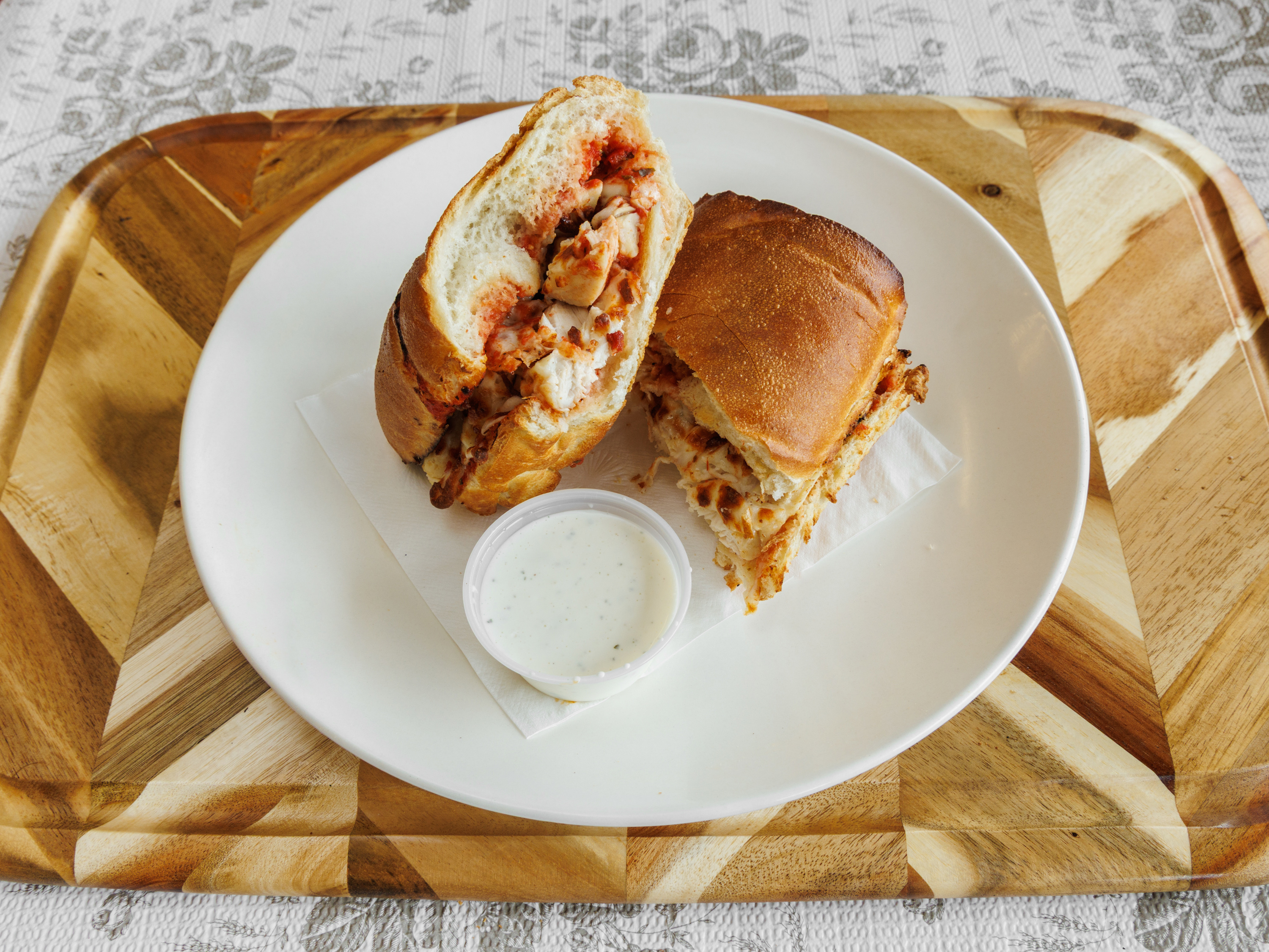 Grilled Chicken Hoagie.