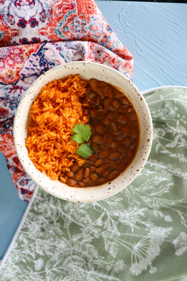 Rice & Beans.