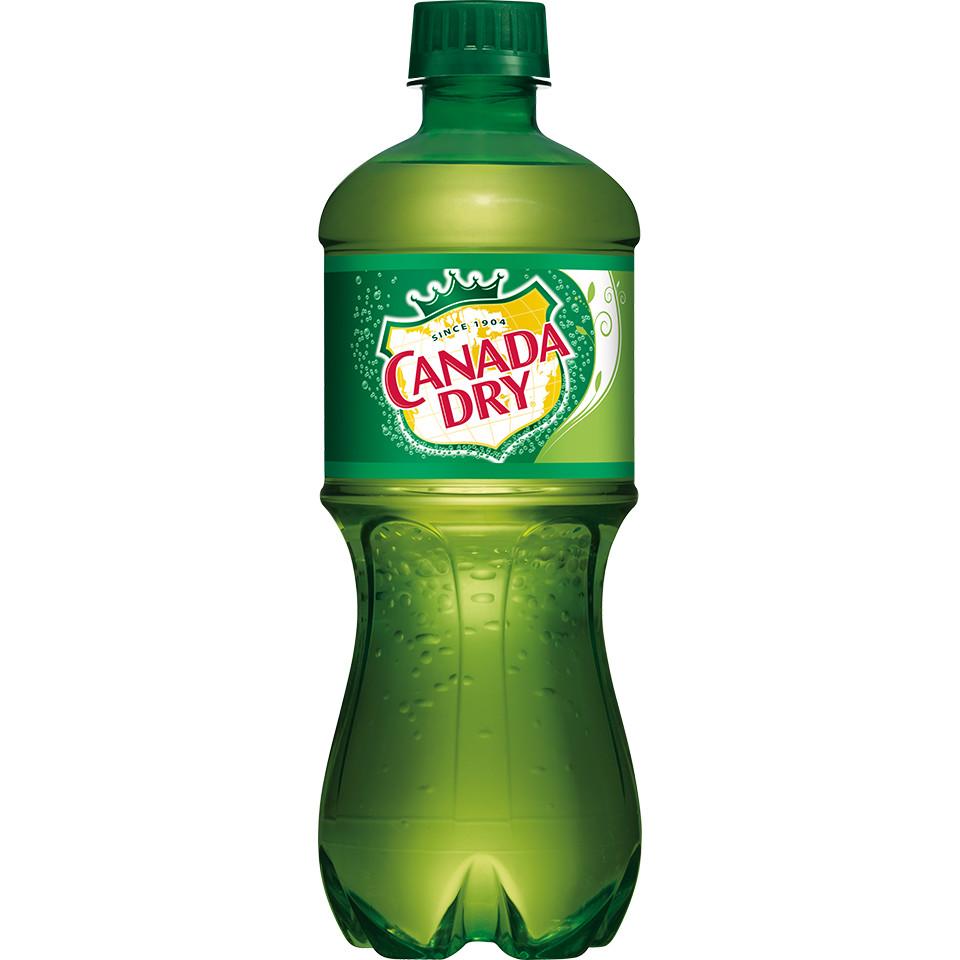 Canada Dry Ginger Ale Soda  20 Fl Oz Bottle.