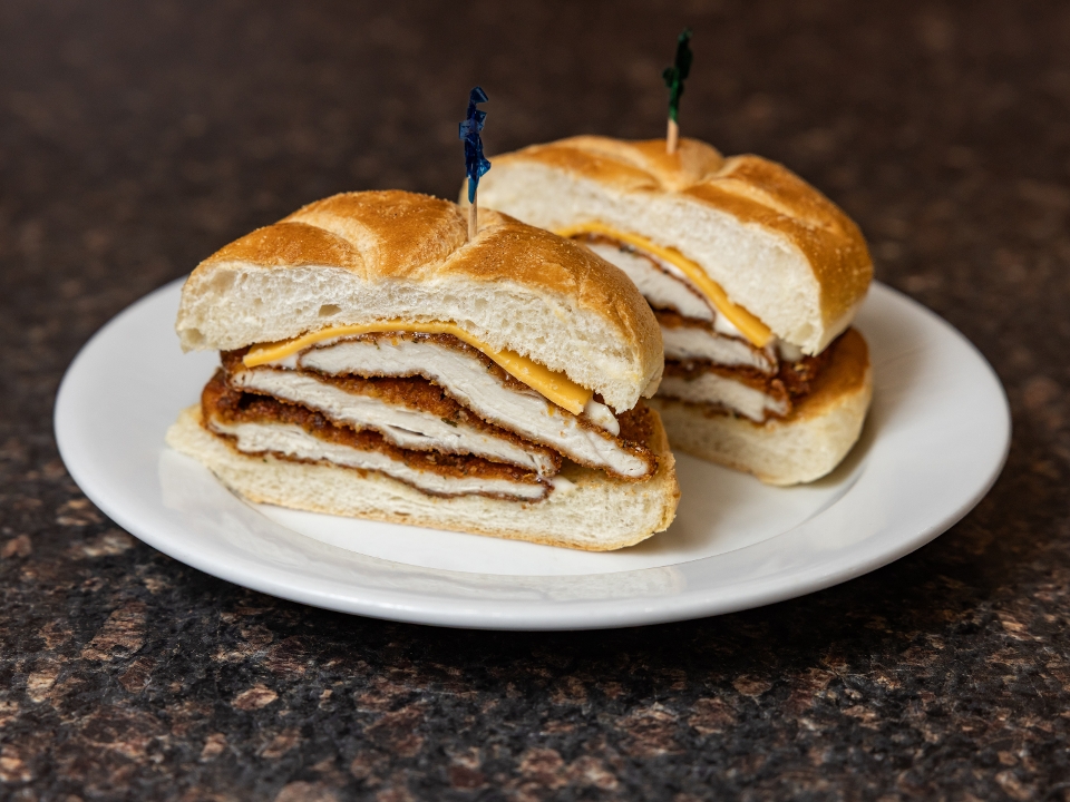 Chicken Cutlet Sandwich.