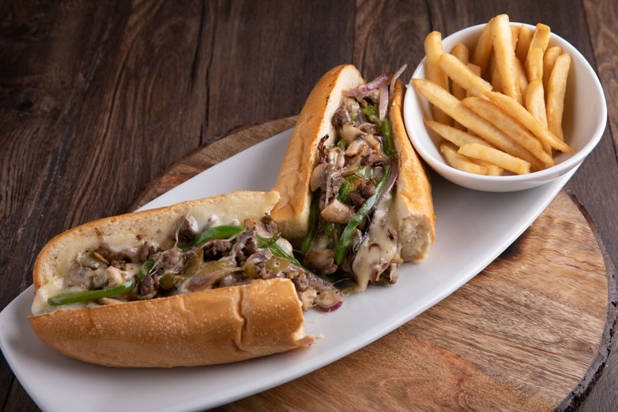 CHEESESTEAK SUB.