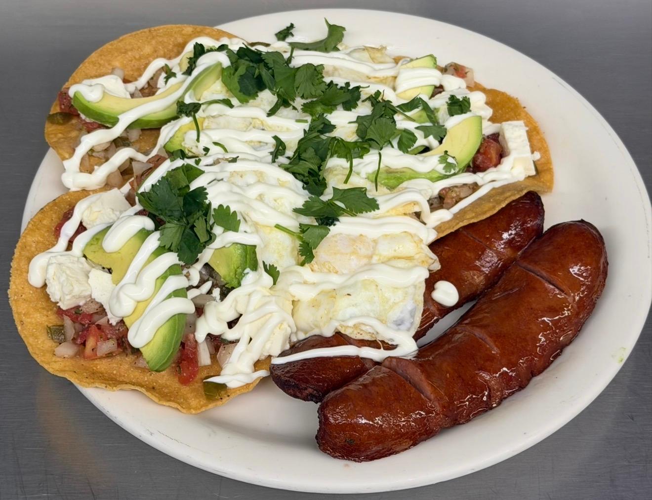 Huevos Con Chorizo.