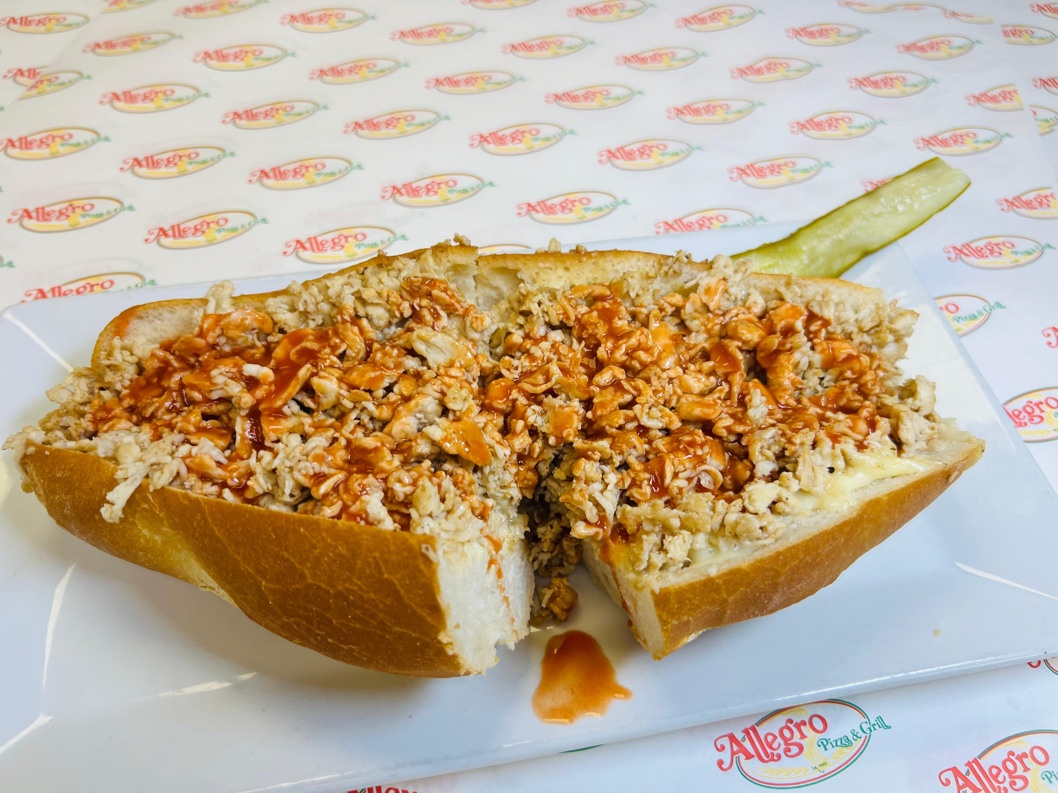 Buffalo Chicken Cheese Steak.