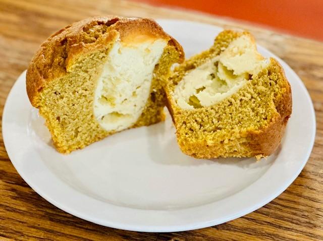 Pumpkin Cream Cheese Muffin.