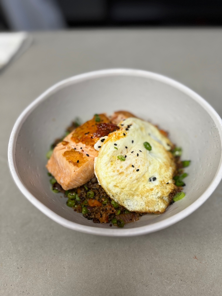 Salmon Quinoa.