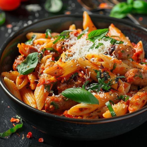 Penne Puttanesca.