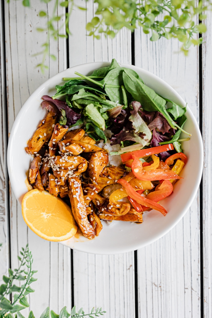 Teriyaki Chicken Bowl.