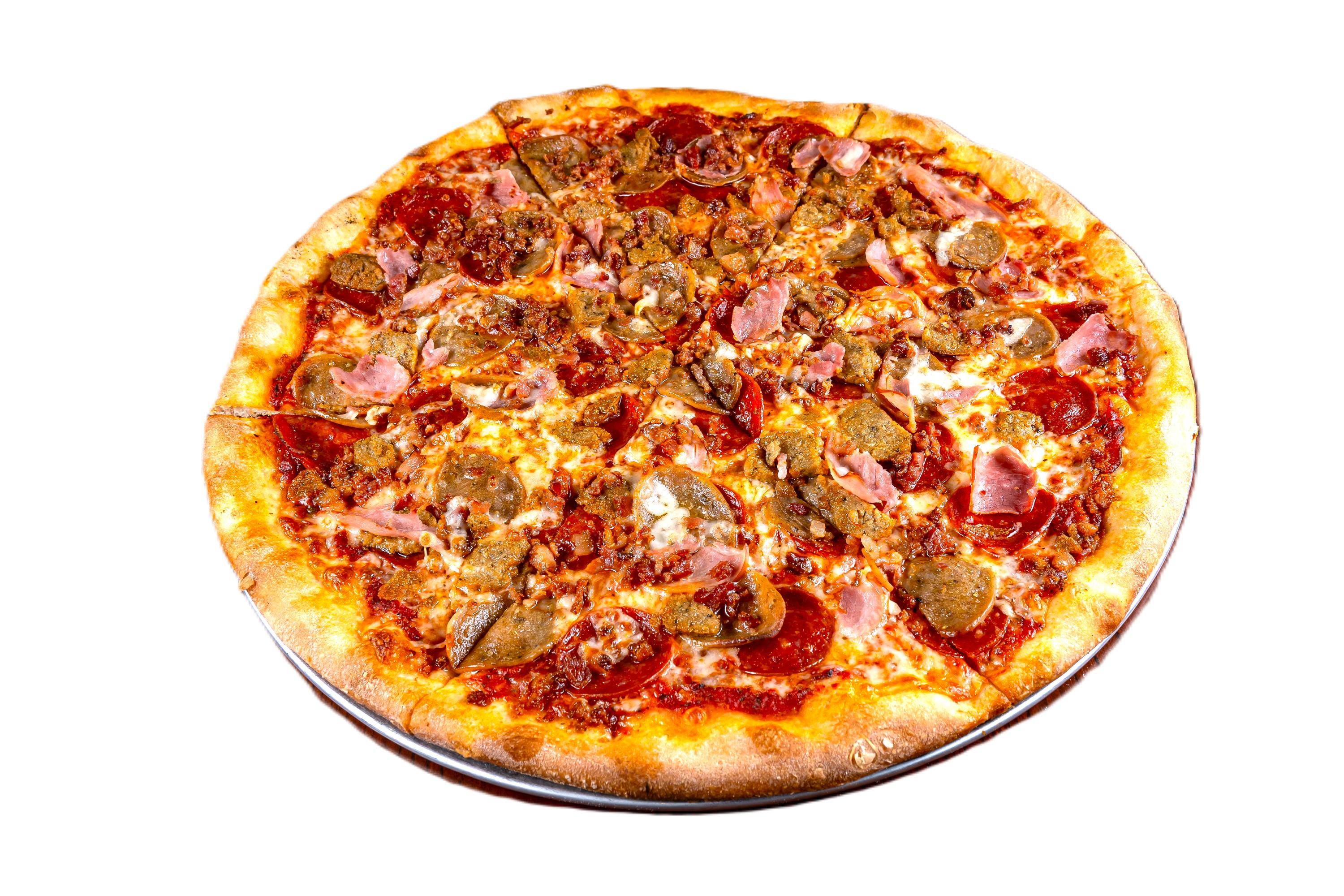 14" Meat Lovers.