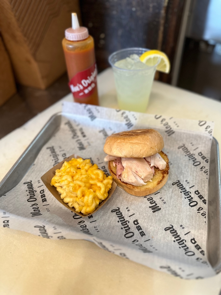 Kids Smoked Chicken Sandwich.