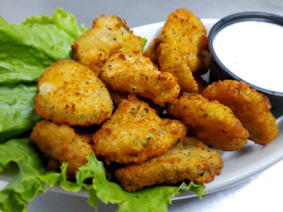 Brew Pub Pickle Chips.