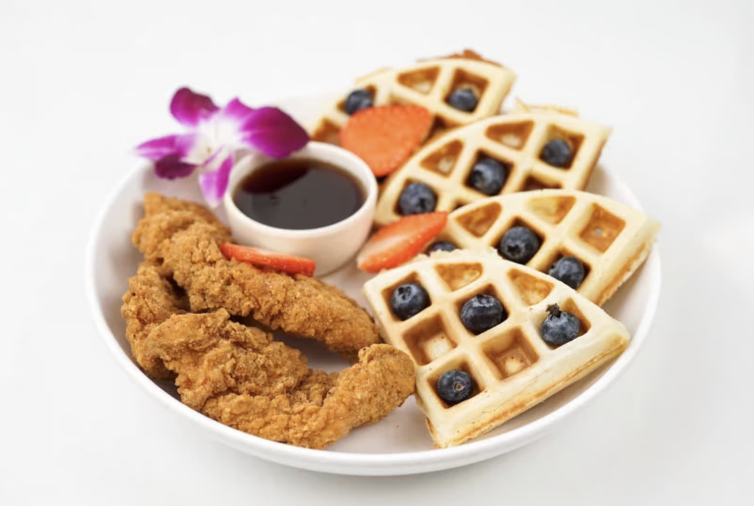 Chicken and Waffles.