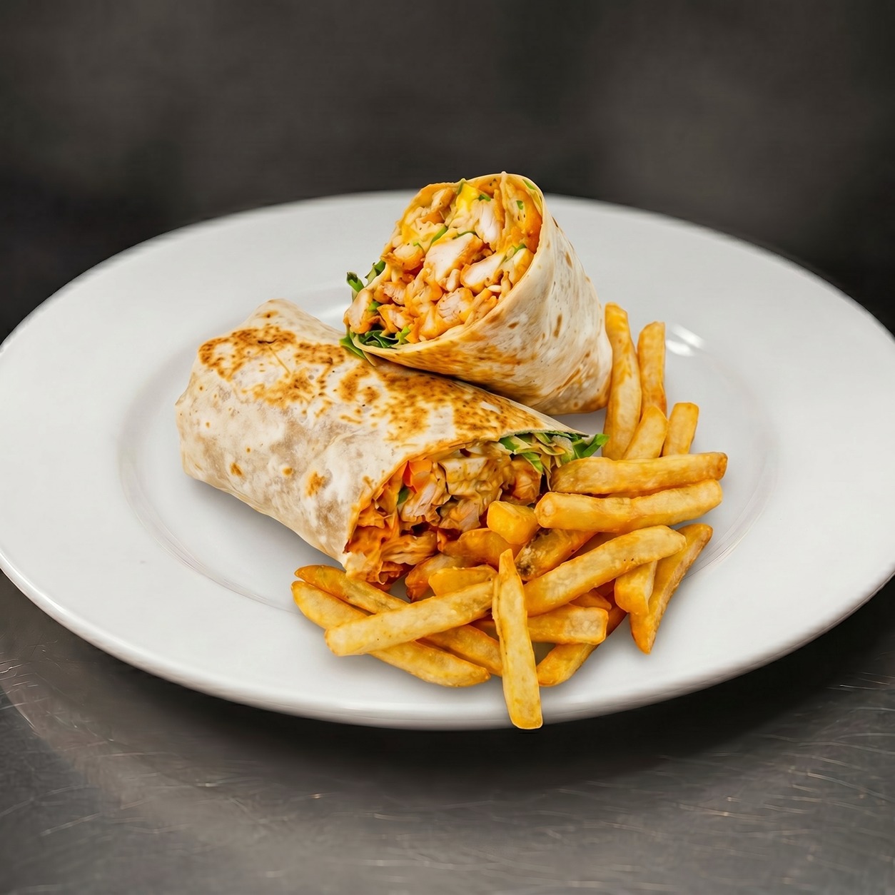 Buffalo Chicken Wrap.
