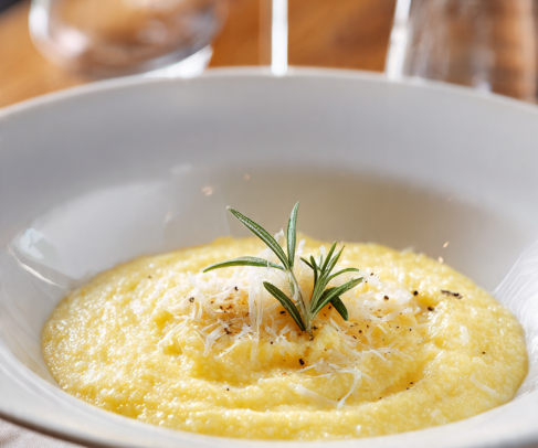 Side Creamy Polenta.
