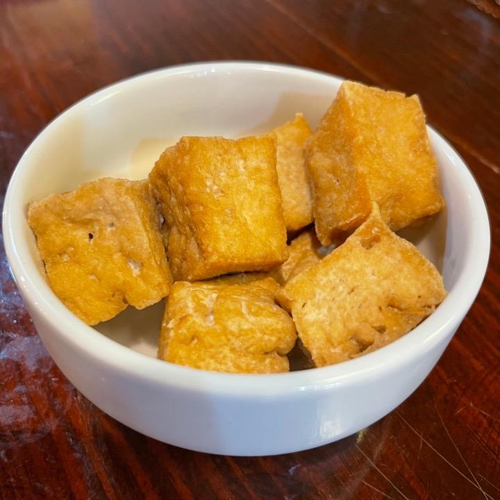 SIDE Fried Tofu.