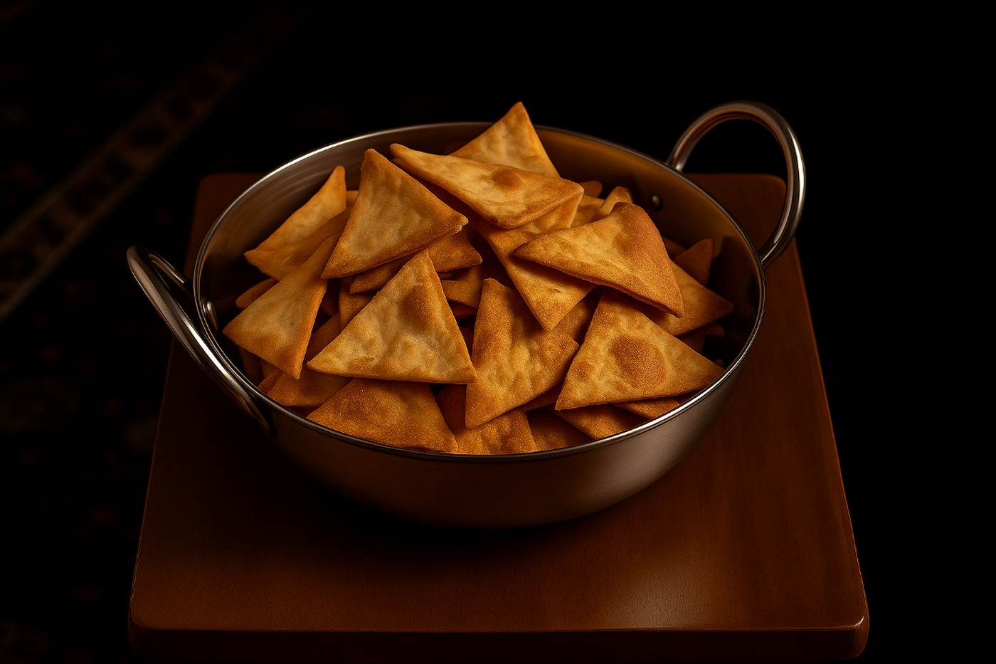 Pita Chips (چیپس تفتان).
