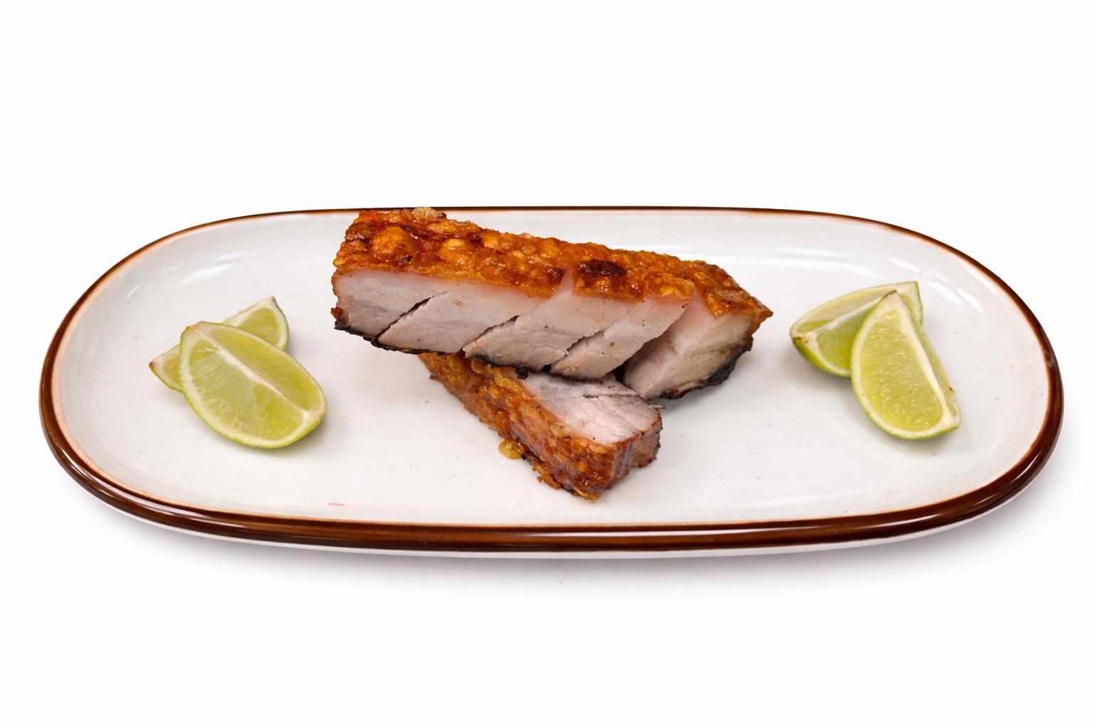 Chicharrón de la casa.