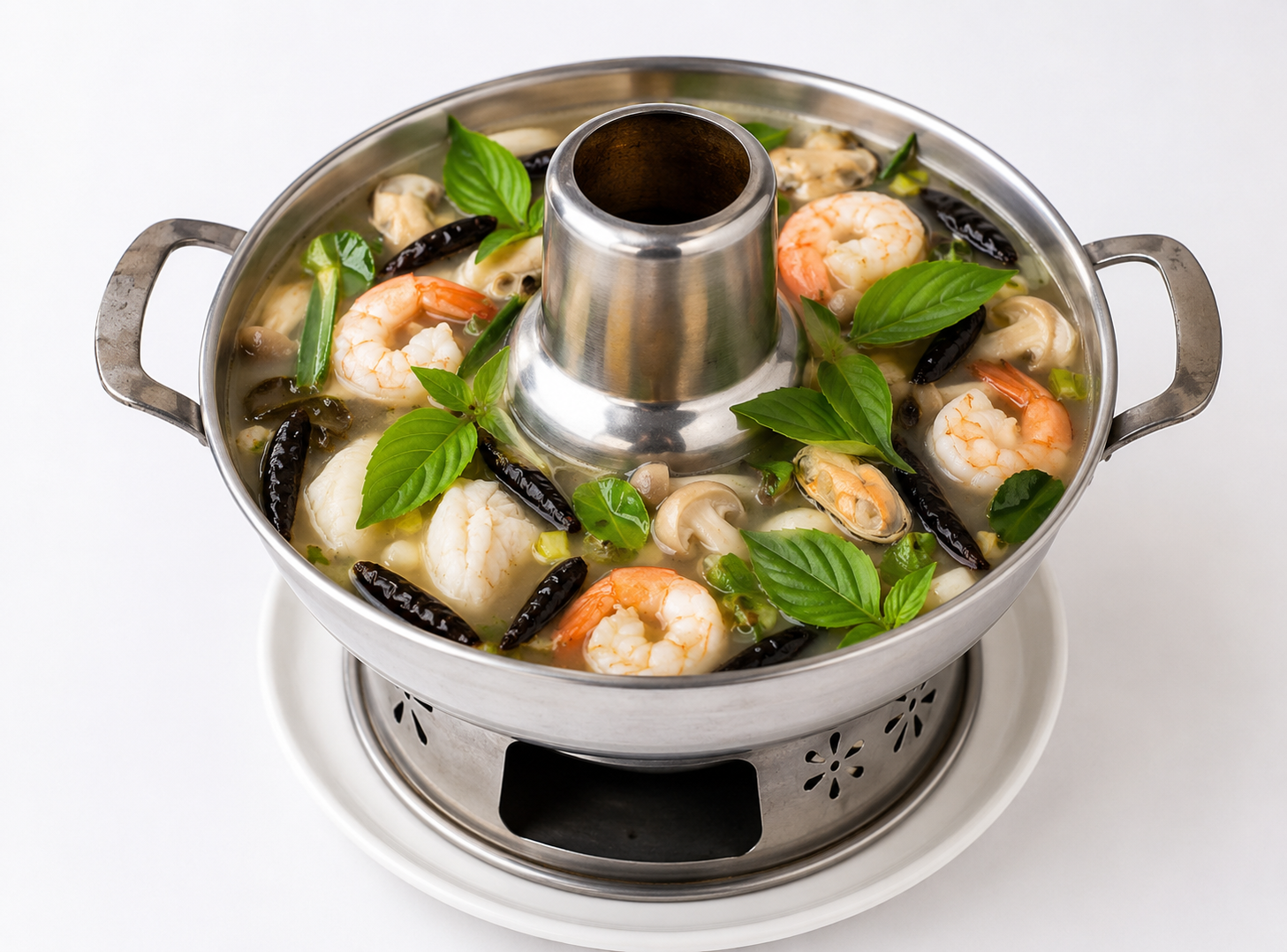 Po Tak (Clear Hot & Sour w/ Seafood).