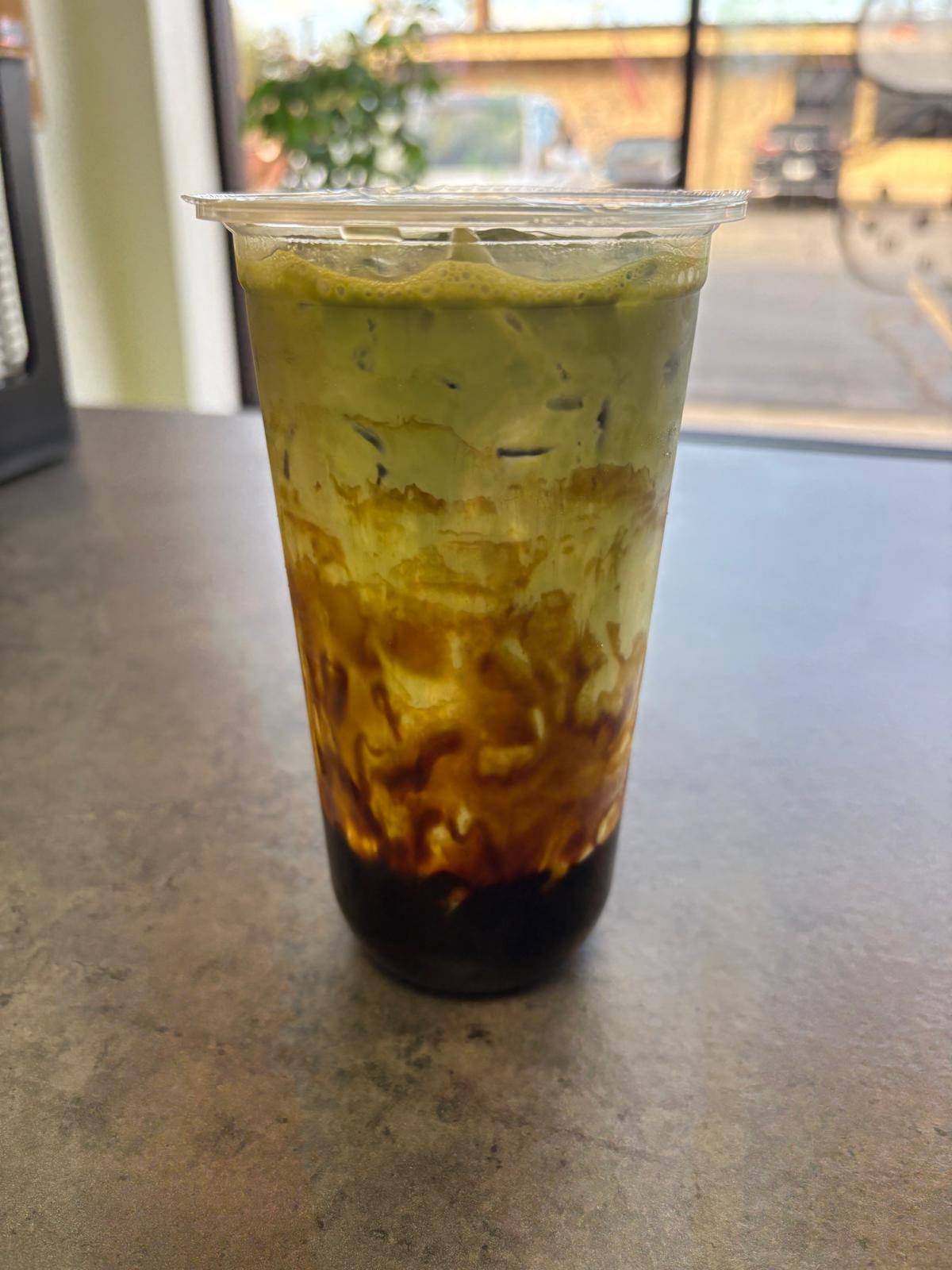 Tiger Green Milk Tea.