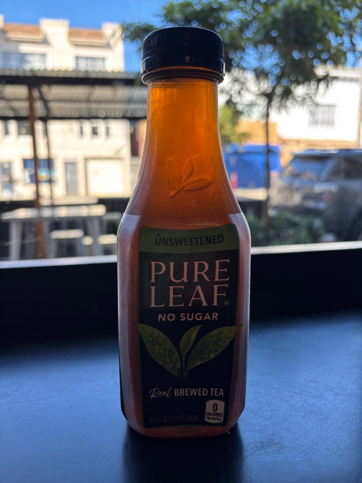 PureLeaf unsweet tea.